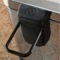 Square Chrome Waste Bin With Pedal